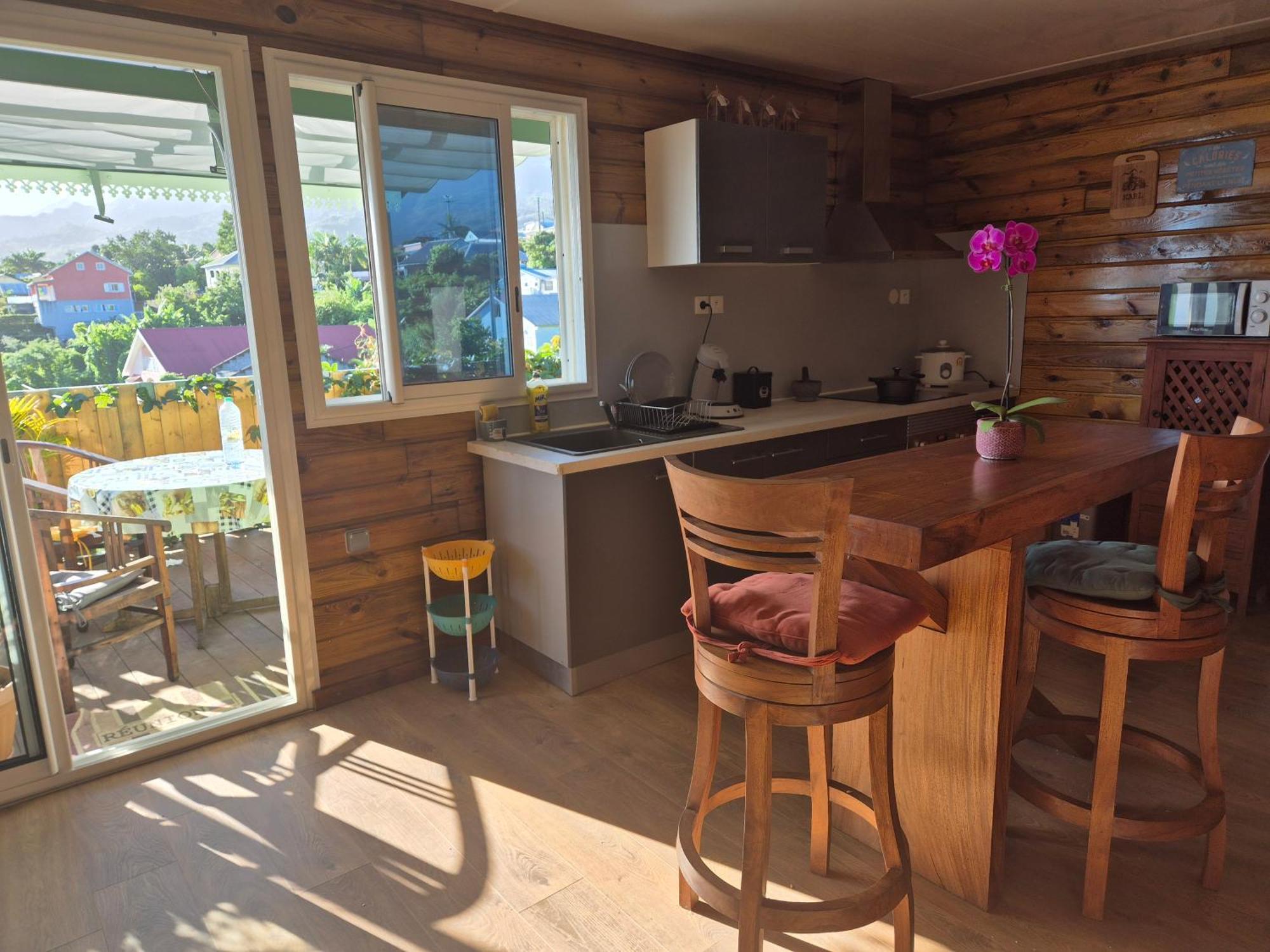 Chez Ti Karl Apartment Льо Тампон Екстериор снимка
